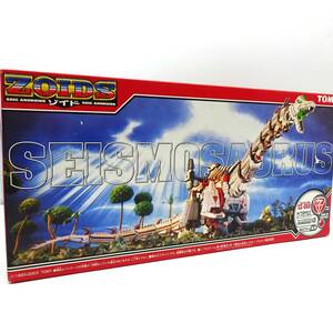 12400-9【現状品】TOMY/ZOIDS/トミー/ゾイド/セイスモザウルス/組み立てキット/1/72スケール/電池稼働/恐竜/プラモデル/パーツ揃い不明