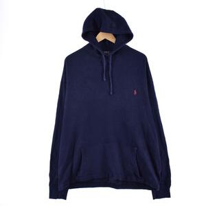 古着 ラルフローレン Ralph Lauren POLO RALPH LAUREN スウェットプルオーバーパーカー メンズXL /eaa305768