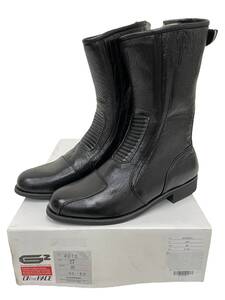 未使用品 27.0cm KADOYA 4012 G2-RD BOOTS O/L カドヤ ライディングブーツ レーシング ブラック 黒 オールド クラシック 日本製