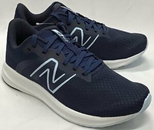 送料無料 new balance ニューバランス W413 NB2 ランニングシューズ ネイビー 24.5cm 軽量 フィットネスラン ウォーキング