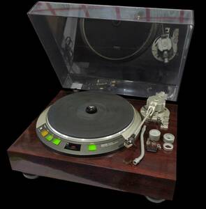 YKK301 DENON デノン DIRECT DRIVE TURNTABLE SYSTEM DP-57M 日本コロムビア 通電確認済