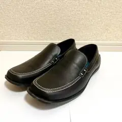 メンズシューズ　黒　レザー　26cm