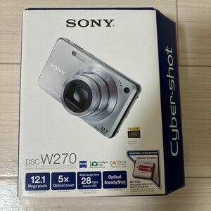 新品未開封 Overseas Models JE3 SONY Cyber-shot DSC-W270Black ソニー 海外仕様 サイバーショットAC100V―240V 広角28mm×光学5倍ズーム