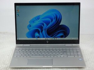 ●●【タッチ液晶】HP ENVY x360 Convertible(cn0004TU) / i5-8250U / 86Bメモリ / 256GB M.2 / 15.6型 / Windows11 Home【 中古ノートパソ