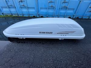 ★TERZO ルーフボックス 白 テルッツォ ジェットバック PIAA TEAM TERZO★ 