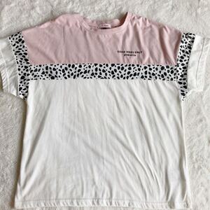 《中古品》PINK LATTE（ピンクラテ） 半袖Tシャツ　サイズS（160）