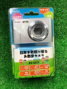 ○G8767 未使用　ケンコーデジタルカメラ KC-03TY○