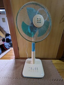 故障品／National 扇風機 F-C302A ナショナル ファン Fan 昭和レトロ アンティーク 松下電器