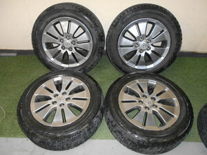 アルファード　１０　純正　 ホイールタイヤ4本セット １７ｘ７ＪＪ　４５　タイヤ→BRIDGESTONE 215/60R17 　管番847