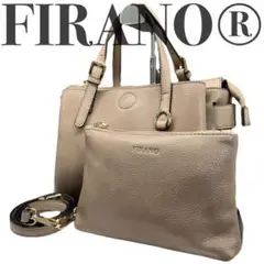 FIRANO✨ フィラノ 3点セット 2WAY ショルダーバッグ　ポーチ　財布