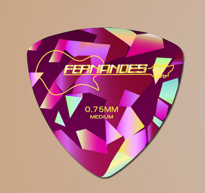 【新品】Fernandes(フェルナンデス) / P-100DP Diamond Pink（ダイアモンドピンク） 0.75mm 5枚セット