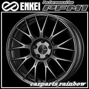 ★送料無料★ENKEI/エンケイ PerformanceLine PFM1 18×7.5J 5/100 +48★Dark Silver/ダークシルバー★新品 4本価格★