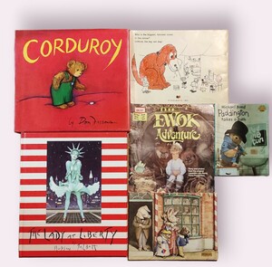 #picture book#CORDUROY/The EWOK Adventure/Paddington take a bath/Clifford at the Circus/Paddy