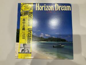 LP レコード　高中正義/Horizon Dream