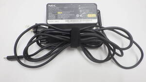 新入荷　NEC　Type-C　ACアダプタ　ADLX45YDC2E ADP011　20V 2.25A/15V 3A/9V 2A/5V 2A 45W　メガネケーブル付き　中古動作品　　