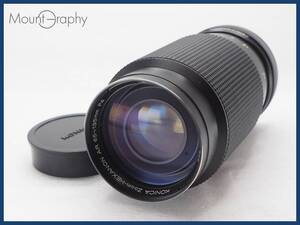 ★実用美品★ KONICA コニカ Zoom-HEXANON AR 65-135mm F4 ★完動品★同梱可 後キャップ付 #i8328