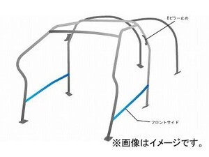 オクヤマ ロールバー 727 421 0 スチール ダッシュボード逃げ 8P定員 No.9 マツダ デミオ DE5FS 5ドア ノーマルルーフ