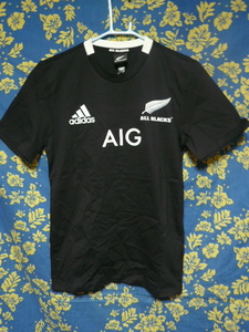 All Blacks ファンへ！★アディダス adidas オールブラックスコットンTシャツ CW3135 ★XS★新品!