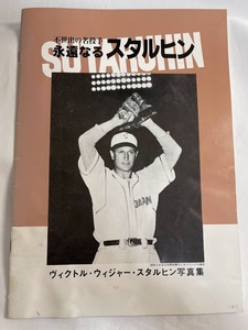 【送料無料】不世出の名投手 永遠なるスタルヒン レアな地方出版物 ジャイアンツ 巨人 職業野球 日米野球