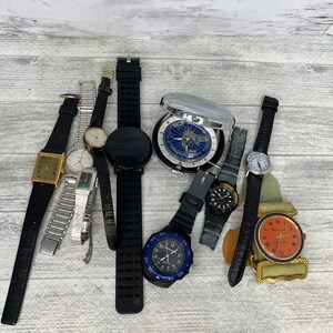 不動品時計10本まとめ　管理番号13 SEIKO CITIZENなど