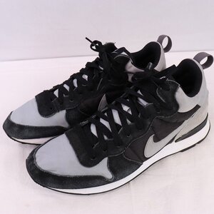 INTERNATIONALIST MID 28.0cm/NIKE インターナショナリストミッド ナイキ 古着 中古 黒 ブラック グレー メンズ スニーカーxx8042