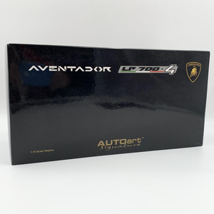 【中古】欠品有 AUTOart オートアート 1/18 ランボルギーニ アヴェンタドール LP700-4 レッド ROSSO ANDROMEDA[240017545939]