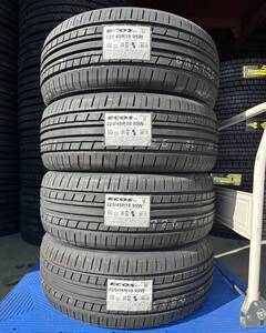 【法人宛限定送料無料】YKM45R18-29　YOKOHAMA　225/45R18 95W　ECOS ES31　4本セット　2022年製