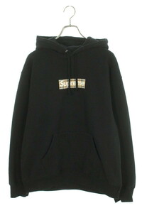 シュプリーム バーバリー パーカー Burberry Box Logo Hooded Sweatshirt サイズ:M バーバリーボックスロゴパーカー 中古 HJ12