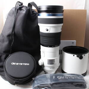 ☆新品同様品☆ OLYMPUS OM SYSTEM M.ZUIKO DIGITAL ED 150-400mm F4.5 TC1.25x IS PRO オリンパス #U2528