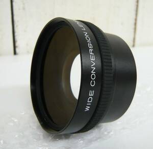 レトロ 当時物 RETRO LENS PANASONIC パナソニック カメラレンズ ビデオカメラ用 単焦点レンズ 広角コンバージョン WIDE CONVERSION LENS