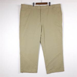 特大 Dickies ディッキーズ 874KH ワークパンツ メンズW50 カーキベージュ ORIGINAL FIT ビンテージ 大きいサイズ pt-1361