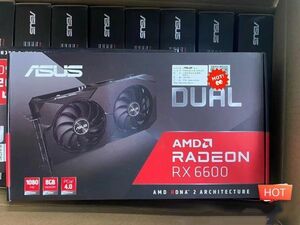 グラフィックボード ASUS Dual AMD Radeon RX 6600 8GB GDDR6 PCI Express 4.0