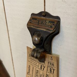 【vintage】ハットクリップ clip アドバタイジング antique 店舗什器 店舗ディスプレイ us 古着 古道具 アンティーク ヴィンテージ