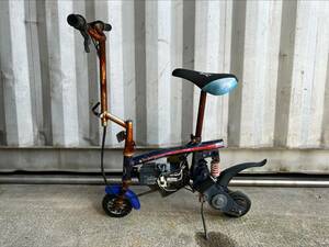 中古車 電動自転車 New youk yankees ニューヨークヤンキース 自転車 コンパクト レストア前提 修理