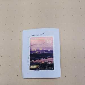 使用済み切手　日本の夜景シリーズ第５集　２０１８年９月２６日発行　鉢伏山から望む東郷池