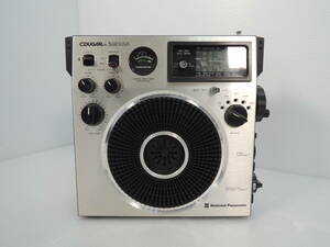 △ジャンク品 National Panasonic COUGAR クーガー 115 BCLラジオ RF-1150 動作未確認 通電しない シルバー レトロ/管理7319A11-01260001