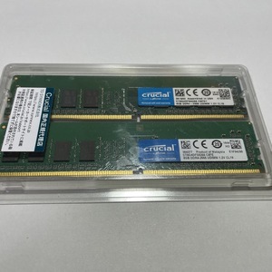 DDR4メモリ 16GB(8GB2枚組) Crucial CT8G4DFS8266 [DDR4-2666 PC4-21300]