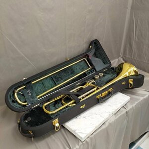 P2228☆【中古】Bach バック Stradivarius Model 42 テナーバストロンボーン ケース付き