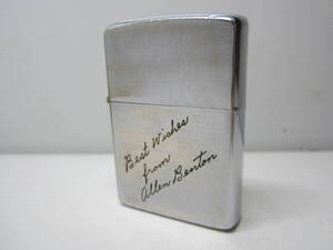 ★Vin-Zippo★ #200 ブラッシュ ダメージケース 英字 ヴィンテージ 1958-65年