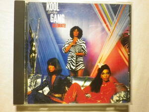 『Kool & The Gang/Celebrate!(1980)』(1989年発売,23PD-128,廃盤,国内盤,歌詞付,Celebration,Take It to The Top,Jones Vs. Jones)