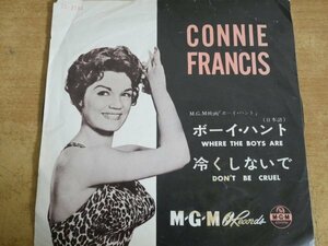 EPd-6749 CONNIE FRANCIS / WHERE THE BOYS ARE