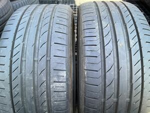 Continental ContiSportContact5 225/40R18 2本セット　19年製
