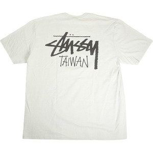 STUSSY ステューシー 24AW STOCK TAIWAN TEE FOG 台湾限定Tシャツ 灰 Size 【XL】 【新古品・未使用品】 20807639