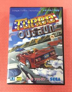 【GM5839/60/0】メガドライブソフト★ターボアウトラン★TURBO OUTRUN★MD★MEGA DRIVE★セガ★SEGA★カセット★レトロゲーム★説明書付き