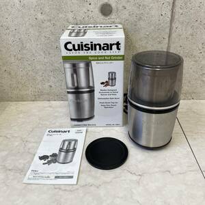 【送料無料】20年製 粉末ミルグラインダー クイジナート SG-10BKJ Cuisinart 取説・元箱付 コンエアージャパン 動作品 A902-1