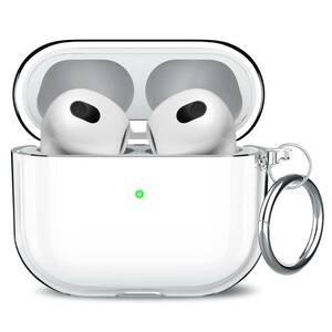 AirPods 3 用 ケース TPU素材 2021 AirPods 第3世代 用 ケース おしゃれ アップル イヤホンケース 落下防止 耐衝撃 ワイヤレス充電可