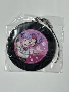 バンドリ Roselia レコード風ラバーストラップ 宇田川あこ