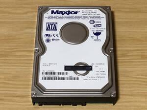 正常 3308回 28445時間 MAXTOR マックストア 6L080M0 HDD 80GB 3.5インチ パソコン部品 PCパーツ 自作 研究 部品取り用にも