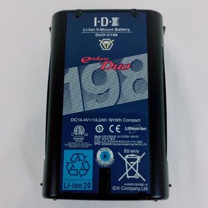 IDX　DUO-C198　リチウムイオン Vマウント バッテリー　