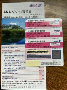 ★送料無料★ ＡＮＡ　株主優待券 3枚　有効期間2025年5月31日